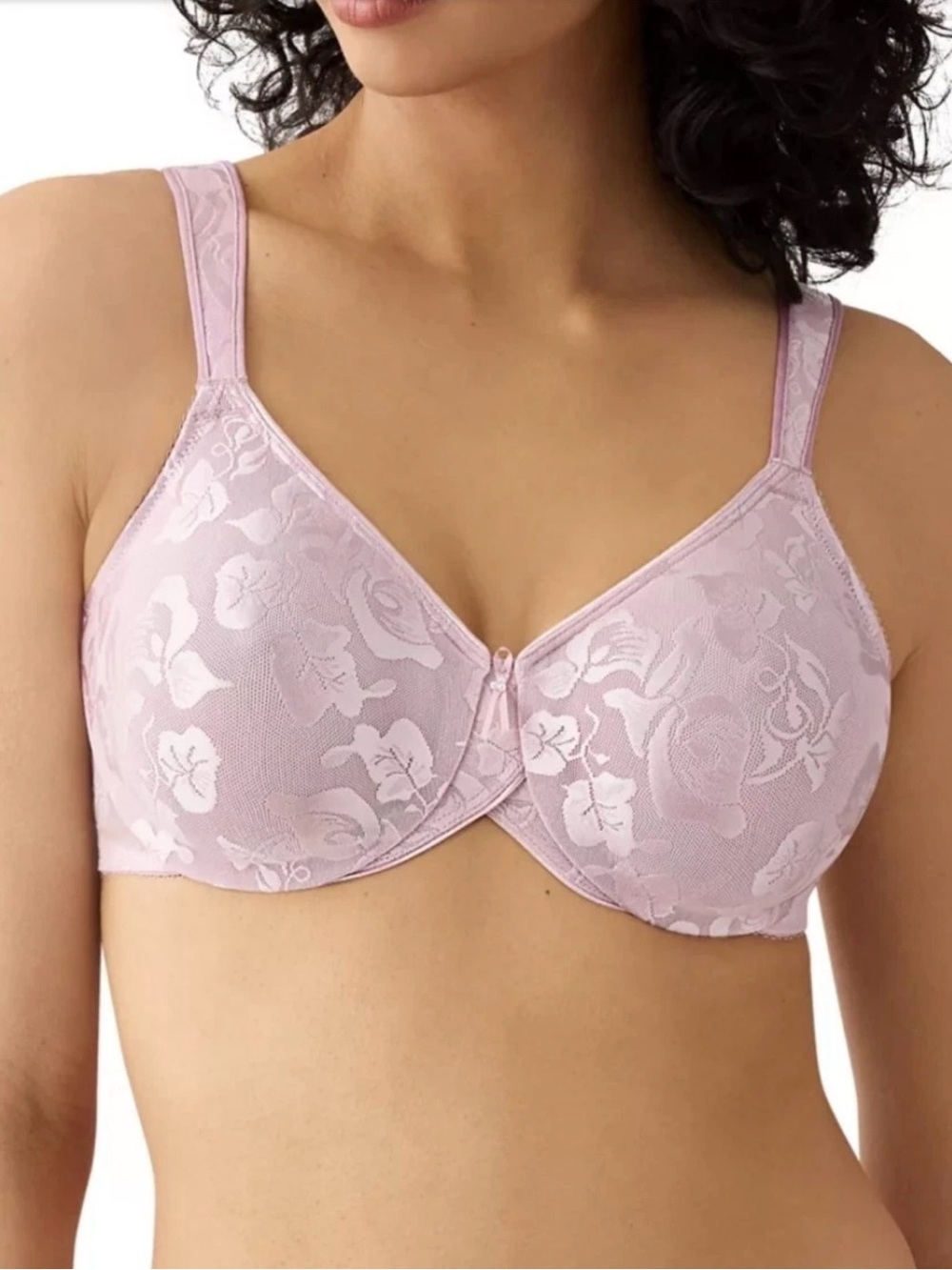 Wacoal Awareness Full Figure Seamless
Underwire Bra 85567 lilac 42D